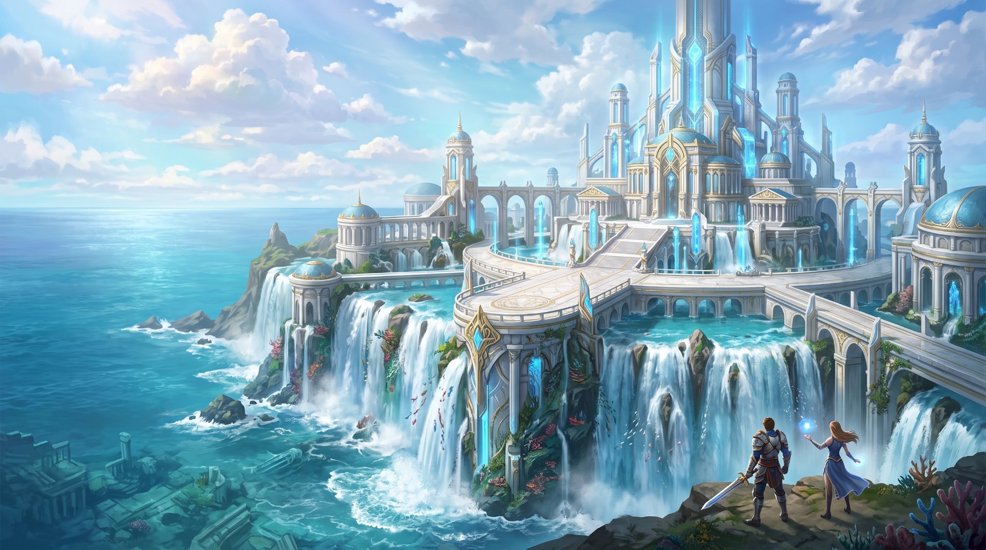 Gods of Atlantis concept art