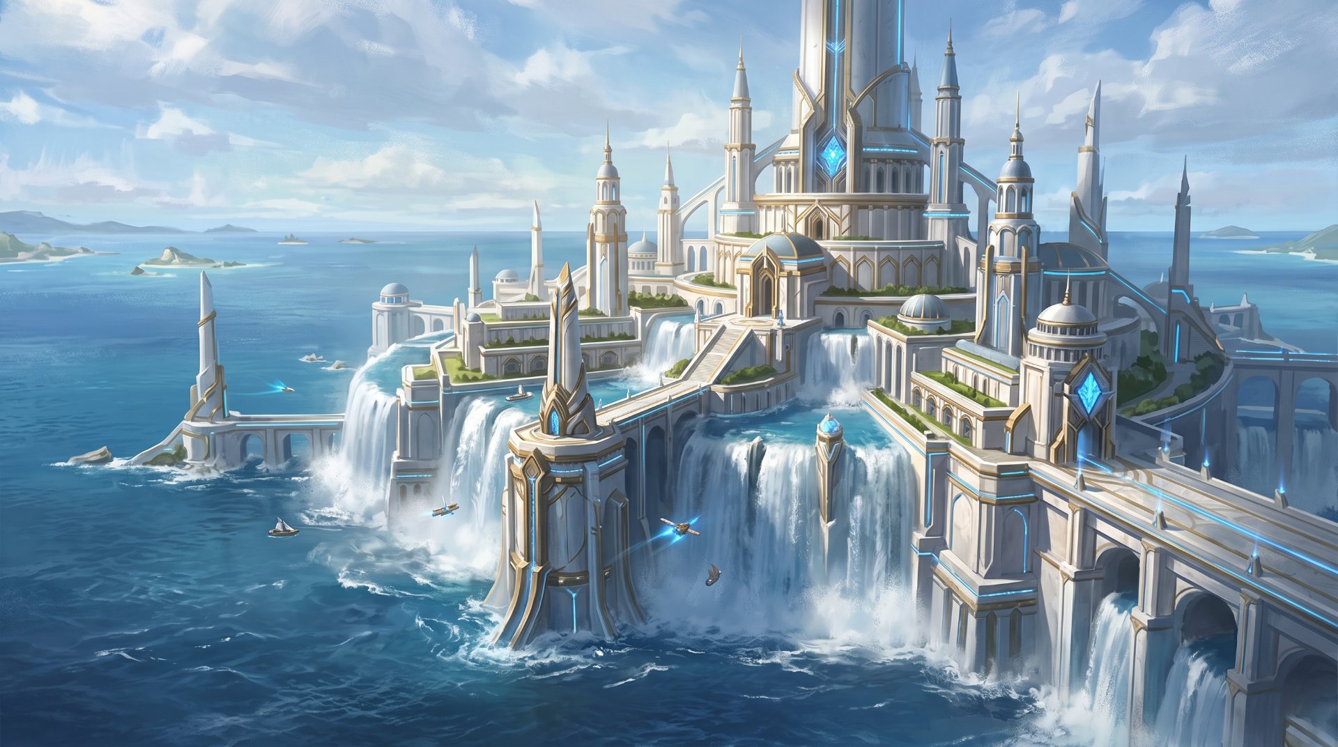 Gods of Atlantis concept art